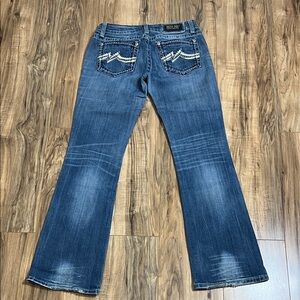 Miss Me Boot Blue Denim Jeans Sz 30